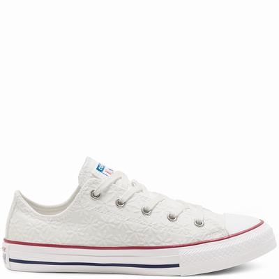 Gyerek Converse Little Miss Chuck Taylor All Star Tornacipő CO6402895 Fehér/Sötét Piros